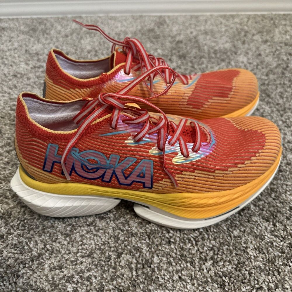 Hoka Cielo X1 Cerise/Solar Flare 1147910 Carbon US Men’s Size 8/Women’s Size 9